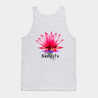 Lotus Flower Namaste Tank Top